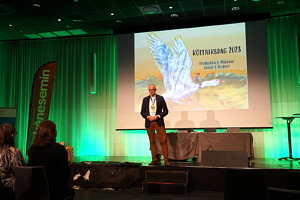 Palle Borgström ser flera politiska förändringar när det gäller lantbruk. Det pratade han om på årets Köttriksdag.